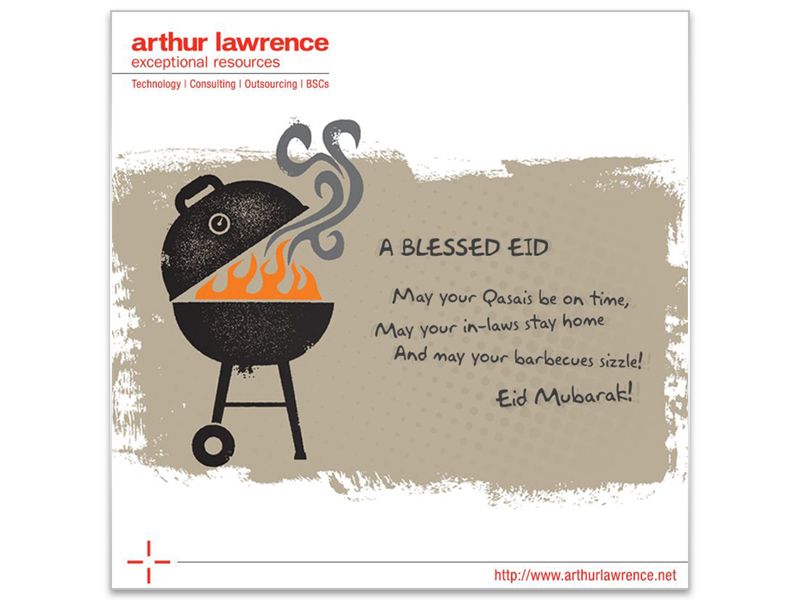 Arthur Lawrence Eid ul Adha 2015 greetings.jpg